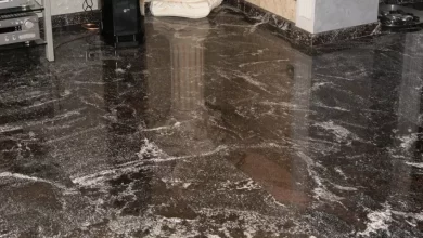 Granit Görünümlü Zemin Kaplama 8 granit gorunumlu epoksi zemin manset